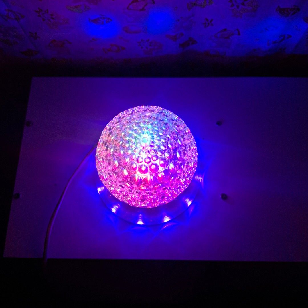 LED Full Color Rotaring Lamp (Category: Lighting) located in Cavite. Submitted by Kal_07 (Listing ID 1400713160, Image 3). Description: Hello! Welcome to our Shop! Rotating Lamp|Different Color Lights Got this last year and not using it anymore, but still working good, as it just used once during Christmas ^^. Perfect for party and other events ^^ RFS: Not using anymore, Decluttering Courier: Lalamove, JNT, Gogoexpress, LBC (Open for COD) also, (