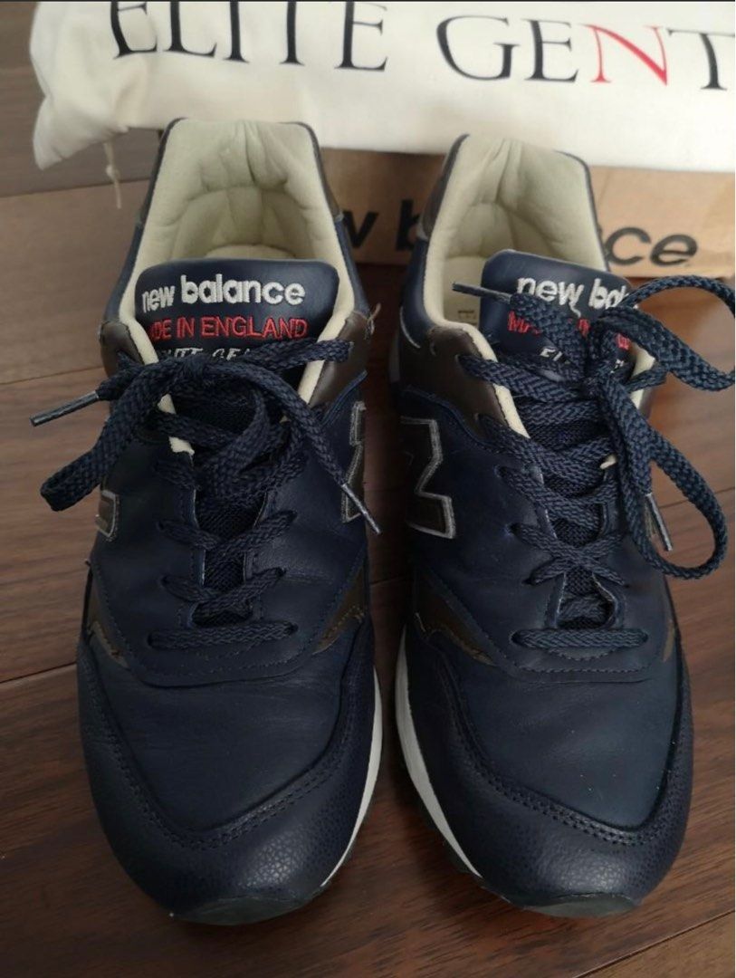 New Balance M577GNB Made in England (Category: Sneakers) located in Taguig. Submitted by jefc410 (Listing ID 1400729162, Image 2). Description: New Balance Elite Gent M577GNB classic traditionels (Blue Leather) Size: US8 / UK7.5 / EU41.5 Brand new price @Php13,595.00 selling for Php6,000.00 (Neg) Payment thru BPI or Gcash / Shipping thru LBC or J&T delivery thru grab or lalamove New Balance, Asics, Mizuno, Sperry, Converse, Cole haan, Nike, On .