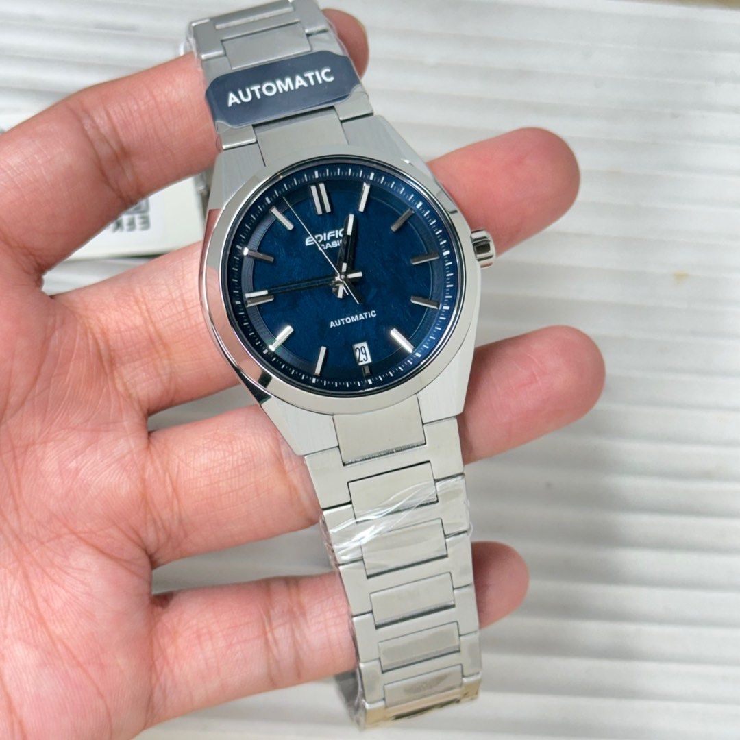 NEW RELEASED CASIO EDIFICE AUTOMATIC 39MM SAPPHIRE GLASS (Category: Men's Watches) located in Quezon City. Submitted by micoyski (Listing ID 1400687331, Image 3). Description: FOR SALE ONLY NEW RELEASED CASIO EDIFICE AUTOMATIC SAPPHIRE GLASS 39MM ₱14,700 EACH ONHAND BRANDNEW ORIGINAL COMPLETE 📍 QUEZON CITY.