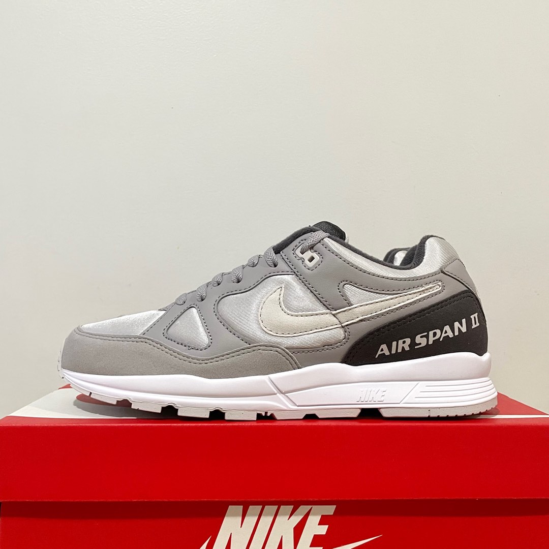 Nike Air Span II SE Grey Shoes Men, Men's Fashion, Footwear, Sneakers ...