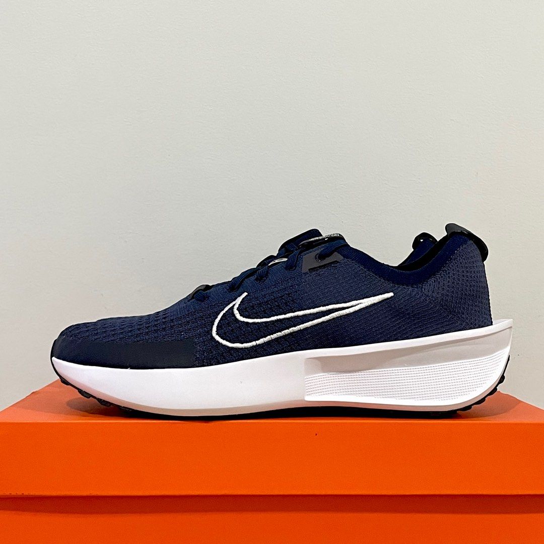 Nike Interact Run Shoes Men (Category: Sneakers) located in Makati City. Submitted by shoedeckph (Listing ID 1400707768, Image 1). Description: Nike Interact Run Shoes Men Brand New 100% Legit / Original College Navy colorway Available size: 8 / 9 / 10 / 10.5 / 11 US Men ‼️SALE PRICE: ₱1,995‼️ Below SRP •Delivery: Metro Manila: Lalamove / Grab Nationwide: J&T •Meetup: Glorietta / SM Makati / MRT Ayala Waltermart Makati.
