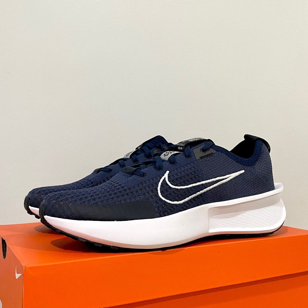 Nike Interact Run Shoes Men (Category: Sneakers) located in Makati City. Submitted by shoedeckph (Listing ID 1400707768, Image 2). Description: Nike Interact Run Shoes Men Brand New 100% Legit / Original College Navy colorway Available size: 8 / 9 / 10 / 10.5 / 11 US Men ‼️SALE PRICE: ₱1,995‼️ Below SRP •Delivery: Metro Manila: Lalamove / Grab Nationwide: J&T •Meetup: Glorietta / SM Makati / MRT Ayala Waltermart Makati.