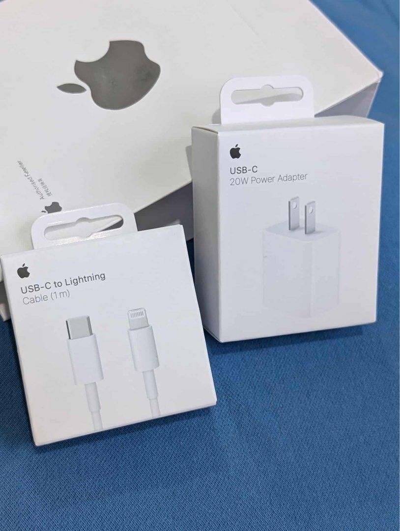 Original 20W iPhone Adapter with USB-C To Lightning Cable w/serial (Category: Chargers & Cables) located in San Juan City. Submitted by ph_gadgets_hub (Listing ID 1400638350, Image 1). Description: ₱650 Original 20W USB-C Adapter iPhone Charger with USB-C To Lightning Cable (1m) w/serial number 🚖Same Day Delivery within Metro Manila via lalamove rider 🏍️🏍️ Fast booking, book agad ✈️✈️ JNT • LBC (for provinces area Nationwide)🚚🚛 For orders an