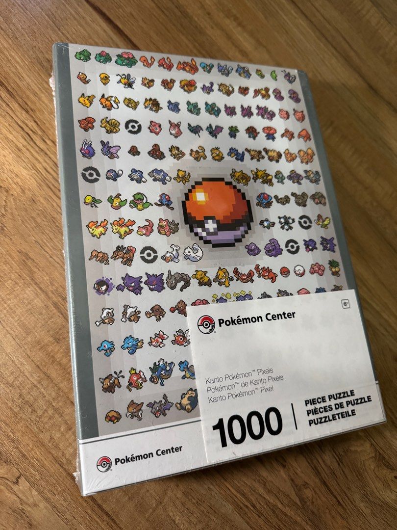Pokemon 151 Kanto Pixel Jigsaw Puzzle Hobbies Toys Toys Games on