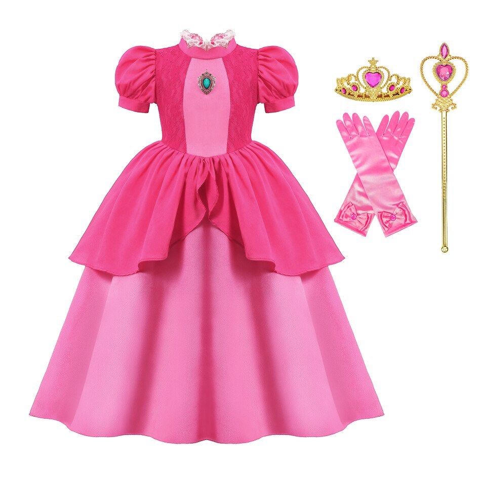 Princess Peach Costume For Kids (Category: Babies & Kids Fashion) located in Quezon City. Submitted by mmdcme (Listing ID 1400635787, Image 2). Description: Brandnew On hand For kids Pwedeng dress lng Pwede accesories lang Pwede both Qc commonwealtn.