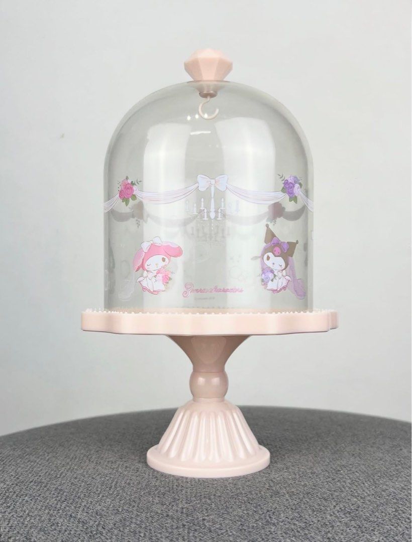 Sanrio Display Case (Category: Designer & Blind Box Toys) located in Manila. Submitted by CPtoysandcollectibles (Listing ID 1400589022, Image 2). Description: Sanrio Oshi Wedding Doll Case by FuRyu •A collectible display case made to showcase your favorite oshi (Sanrio character) in their wedding-themed look. •Perfect for displaying and protecting Sanrio figures or mini plushies. • Diameter: 25 cm • Height: 16 cm (Lid: 16 cm | Base: 9 cm) • Mater