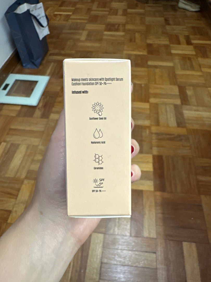 Spotlight Serum Cushion Foundation - Dewy Ivory (Category: Makeup) located in Muntinlupa City. Submitted by toomuchstuff17 (Listing ID 1400709482, Image 3). Description: Original price: ₱895.