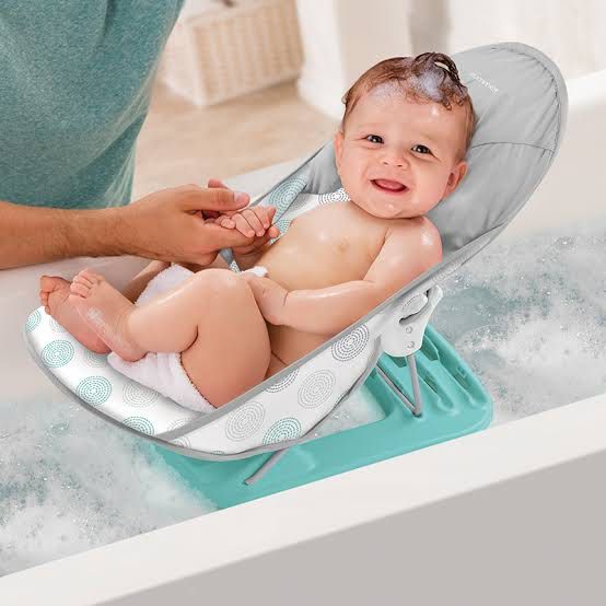 Summer Infant Baby Bather (Category: Bathtub & Bath Accessories) located in Manila. Submitted by edwardedie25285 (Listing ID 1400708642, Image 3). Description: Summer Deluxe Baby Bather Orig price is ₱1,699 Selling it for: P450 No more box SF shouldered by buyer. Can meet up in Noveleta Primemark area, Putol or somewhere near Can also do MOA this week .