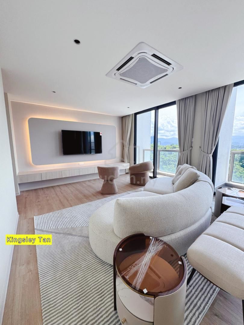 Curated visual reference: Prestigious Penthouse Rentals With Marble Saunas Reference: Super Penthouse For Rent Jesselton Residences