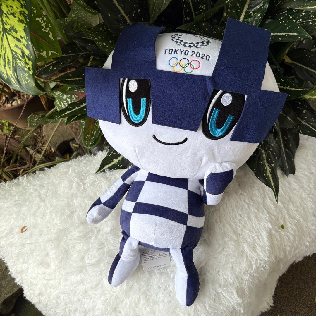 Tokyo 2020 Olympic MIRAITOWA Mascot Plush Toy, Hobbies & Toys, Toys