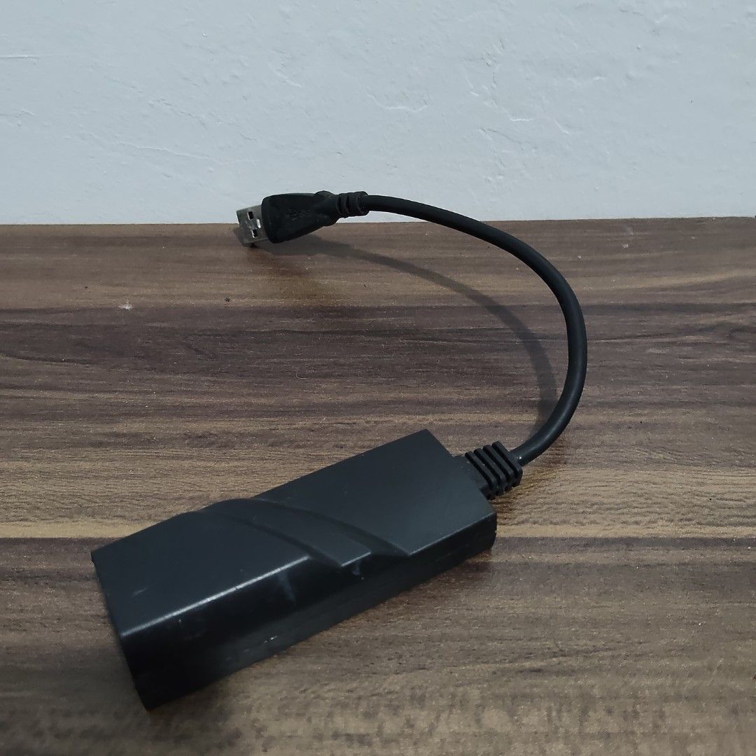 USB to LAN Adapter (Category: Cables & Adaptors) located in Catbalogan. Submitted by jpnsrpls (Listing ID 1400601159, Image 2). Description: 💻 USB to LAN Adapter (Ethernet Converter) ✅ Japan Surplus ✅ Converts USB to RJ45 LAN port ⚙️ Great for laptops or PCs without LAN ports 🔌 Plug & play (no power needed) 📸 Actual item on hand.