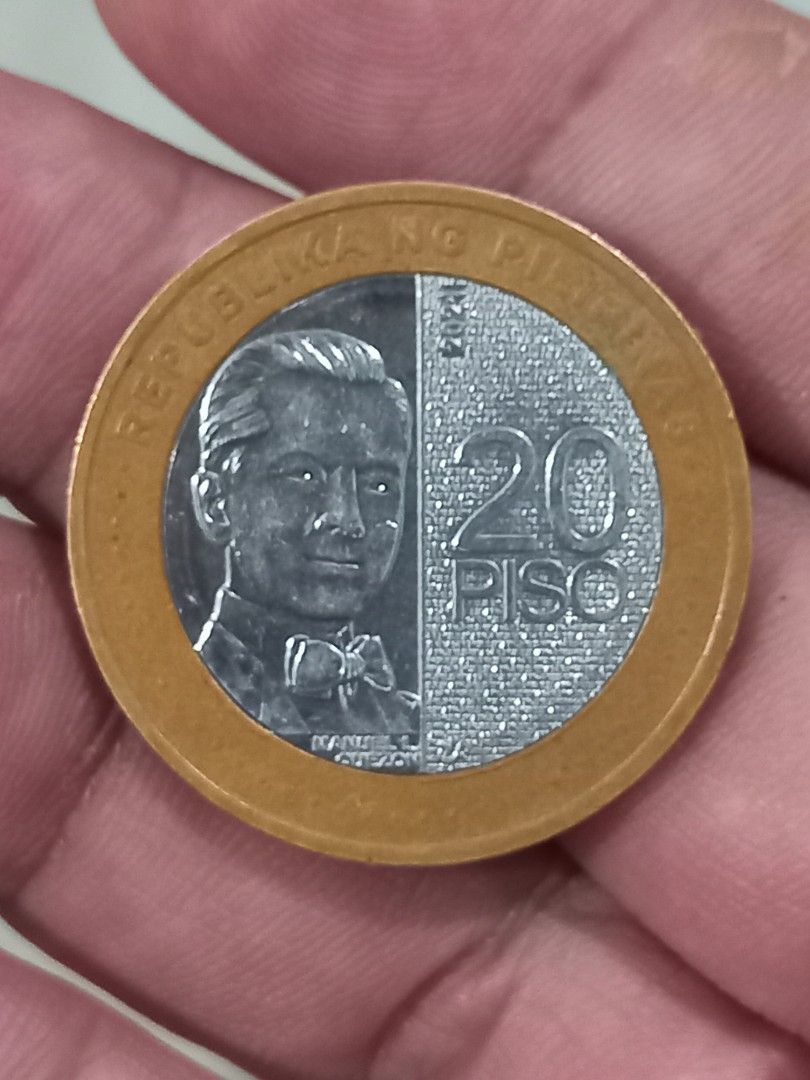 2021 20 piso bsp rotated die error coin (Category: Currency) located in Subic. Submitted by regiegabriel29 (Listing ID 1400873633, Image 1). Description: add sf.