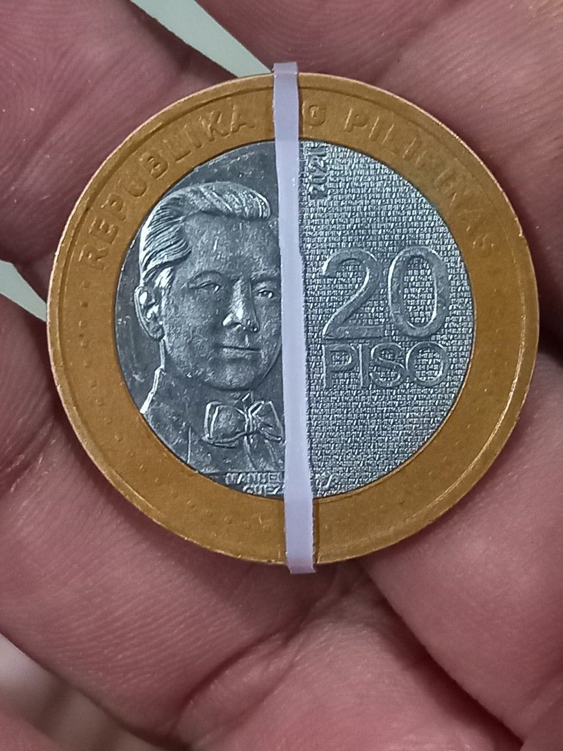 2021 20 piso bsp rotated die error coin (Category: Currency) located in Subic. Submitted by regiegabriel29 (Listing ID 1400873633, Image 2). Description: add sf.