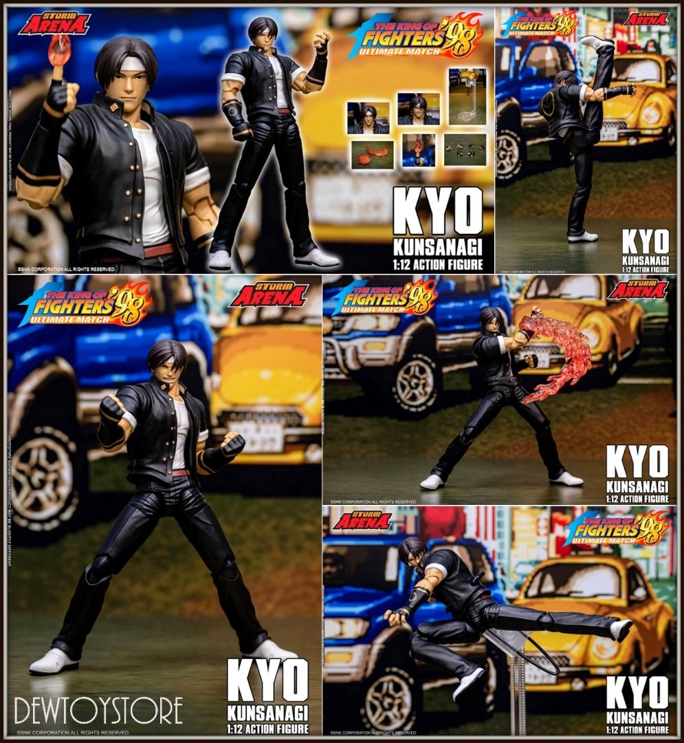 サクラメントキングス　選手フィギュアセット 予約 JOYTOY x SNK ザ・キング・オブ・ファイターズ '98 草薙 京