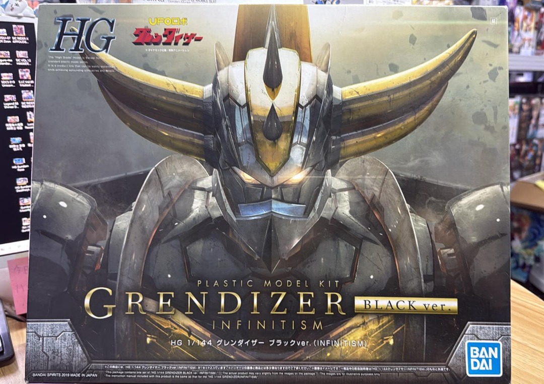 全新 Bandai HG High Grendizer Infinitism Mazinger Z Infinity Black Ver 巨靈 ...
