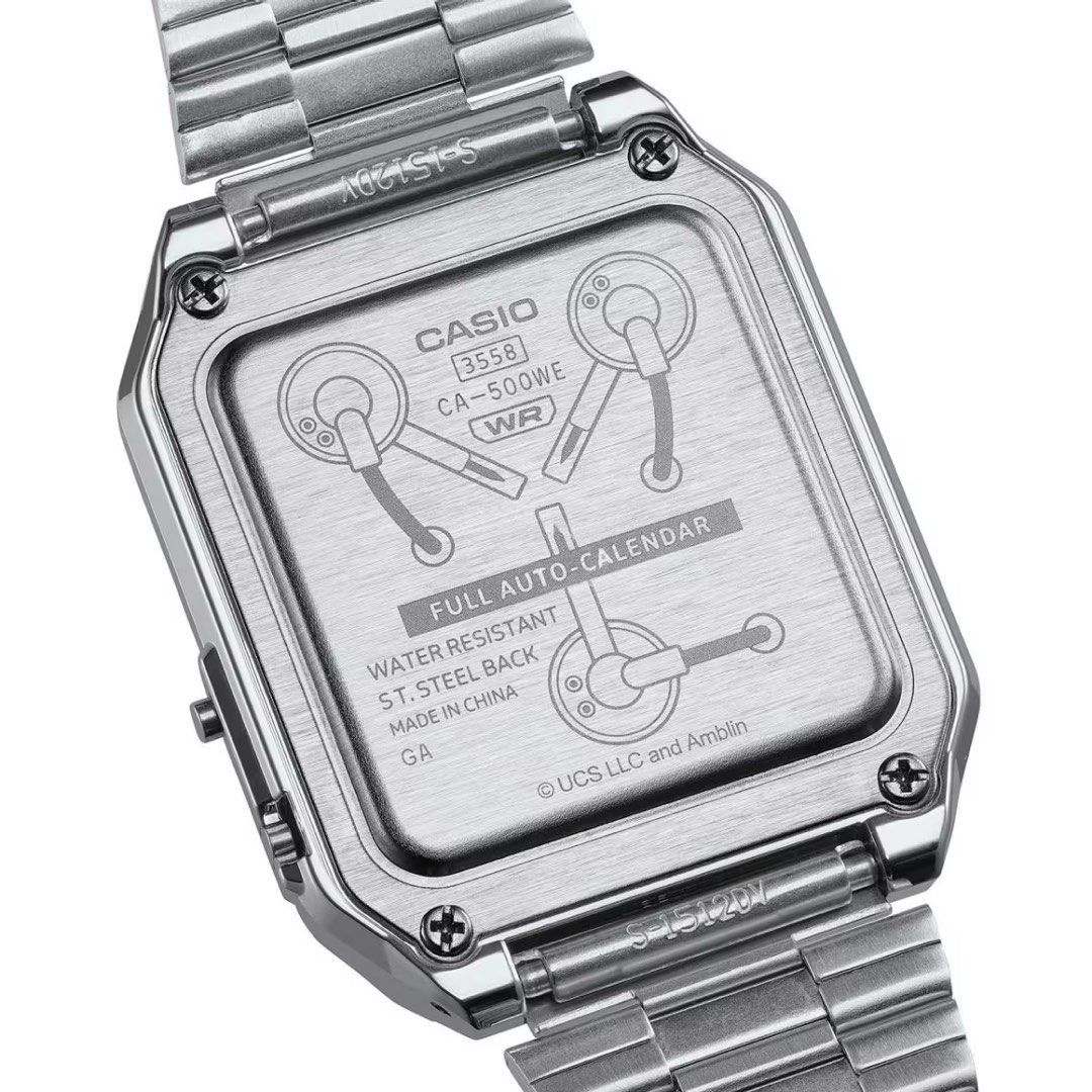 全新現貨啡盒未開港行有額外保養 Casio Vintage CA-500WEBF-1A Limited Edition Back to the ...