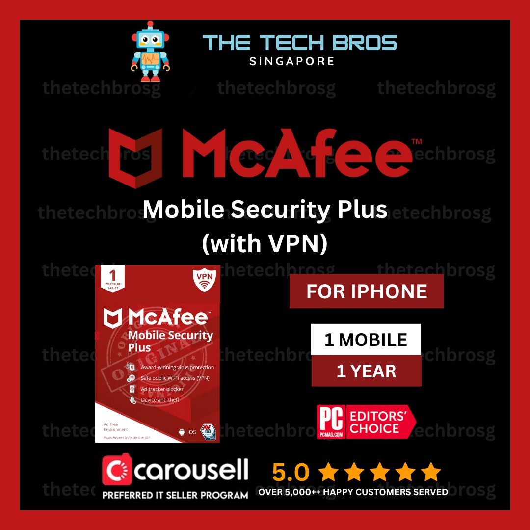 ⭐ Original McAfee Antivirus Software For Mobile Phones IOS & Android ...