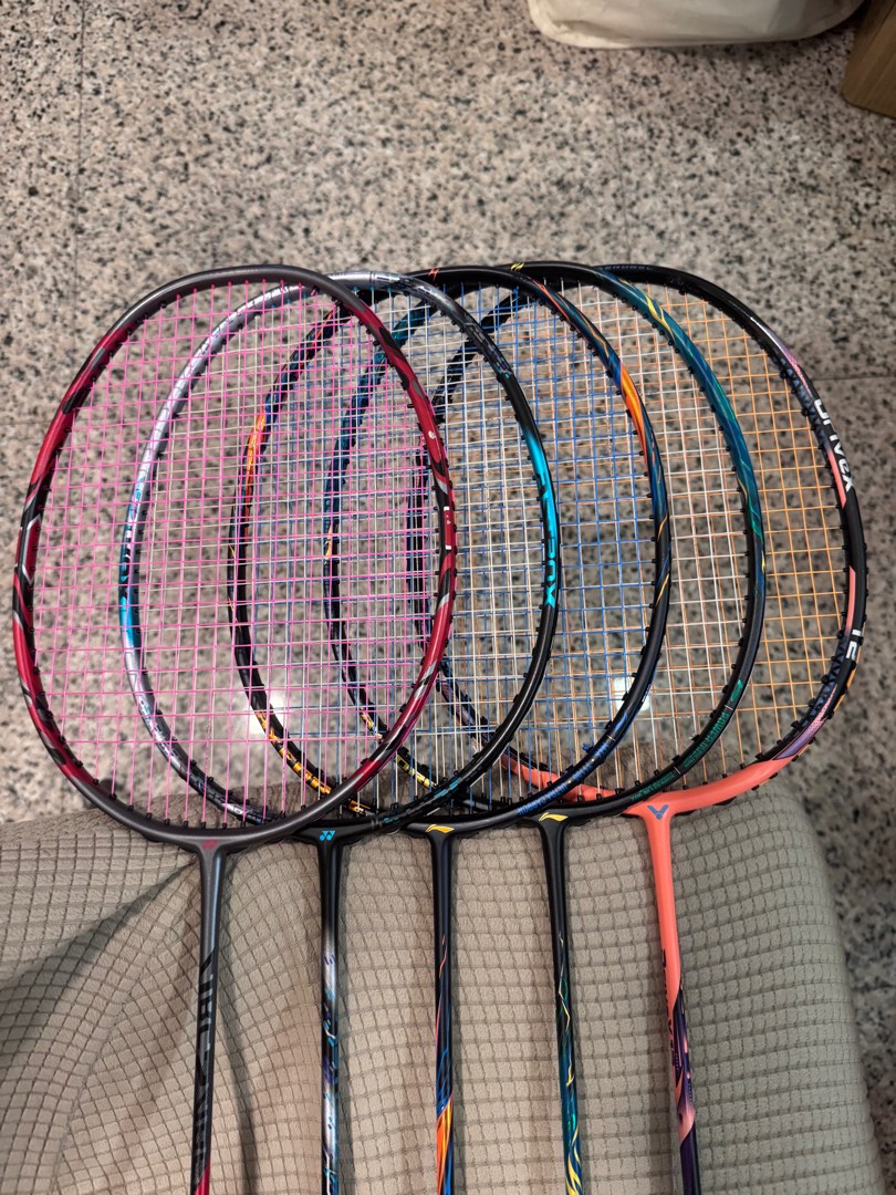 Assorted Rackets Assorted Badminton Rackets, Sports Equipment, Sports & Games, Racket ...