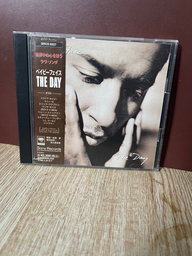 BABYFACE THE DAY CD (NM) (Category: CDs & DVDs) located in Pasig City. Submitted by vr1998 (Listing ID 1400783446, Image 1). Description: .