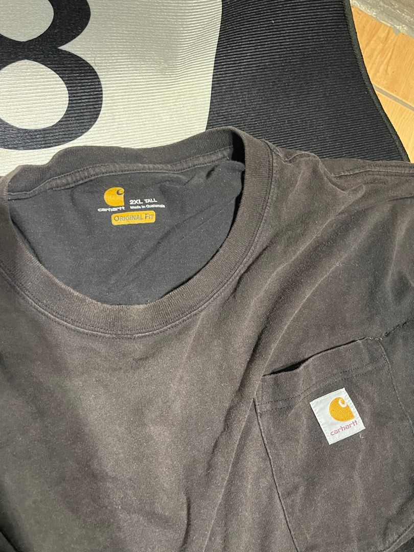 Black Carhartt Pocket Tee (Category: Tshirts & Polo Shirts ) located in Manila. Submitted by stoofly (Listing ID 1400870785, Image 2). Description: Black Carhartt Pocket Tee price slightly nego issue : last pic (tear) and slight color fadings.
