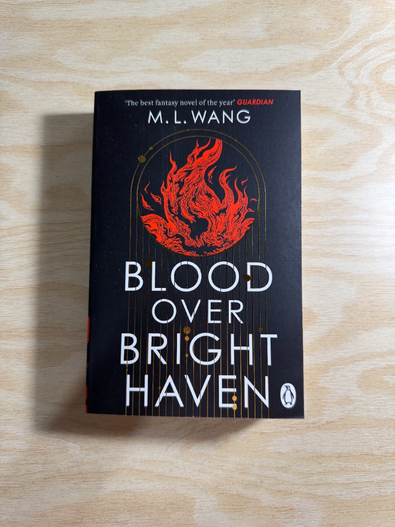 Blood Over Bright Haven UK Edition By M.L. Wang Book,