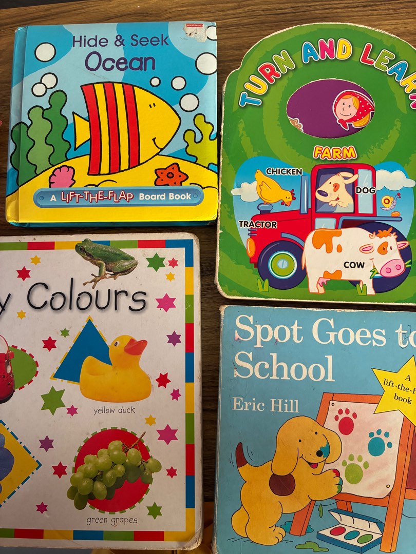 Children's Board Books LifttheFlap, Early Learning, Hobbies & Toys