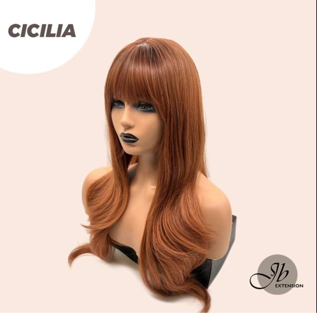 Cicilia Long Wavy Wig (Category: Hair Accessories) located in Taguig. Submitted by jac_declutters (Listing ID 1400791288, Image 2). Description: Brand new 📍Makati.