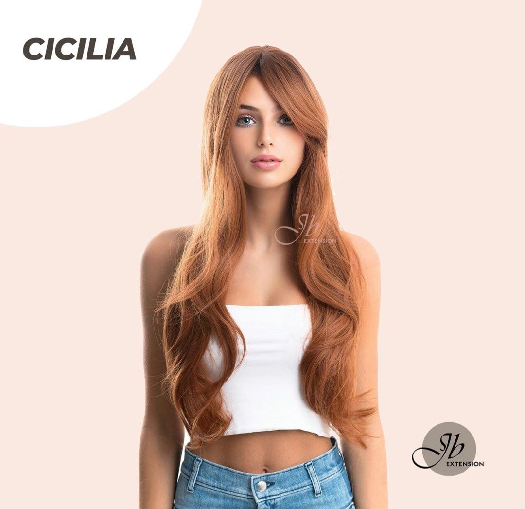 Cicilia Long Wavy Wig (Category: Hair Accessories) located in Taguig. Submitted by jac_declutters (Listing ID 1400791288, Image 1). Description: Brand new 📍Makati.