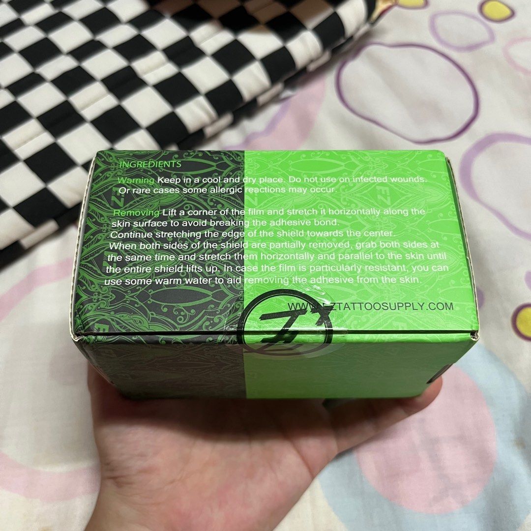 EZ DERM DEFENDER CLEAR ADHESIVE PROTECTIVE SHIELD (Category: Body Care) located in Quezon City. Submitted by nicscee (Listing ID 1400944599, Image 3). Description: EZ Derm Defender Tattoo Adhesive RFS: impulsive buys. Decided to buy since planning to use this for aftercare of my tattoos, but it’s too many pala hehe Protective Shield is specially designed to provide you the prompt recovery during the healing stage of tattoo wound. -Acting as the p