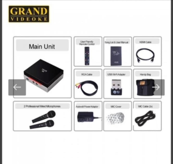 Videoke Features Grand Videoke Rhapsody 3 Pro Karaoke System, Audio, Soundbars, Speakers ...