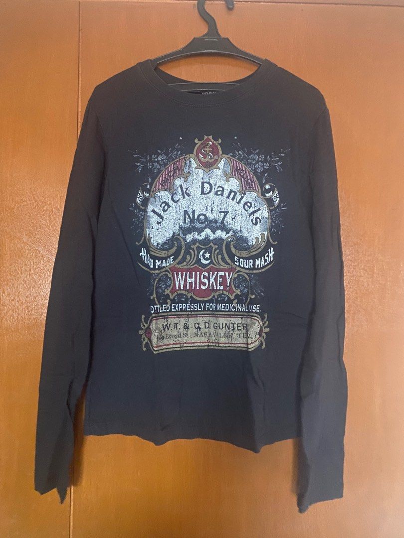Jack Daniel's Long Sleeve (Category: Tshirts & Polo Shirts ) located in Paranaque City. Submitted by thematerialworld (Listing ID 1400846925, Image 1). Description: Authentic JD Long sleeves Size: Small to Medium.