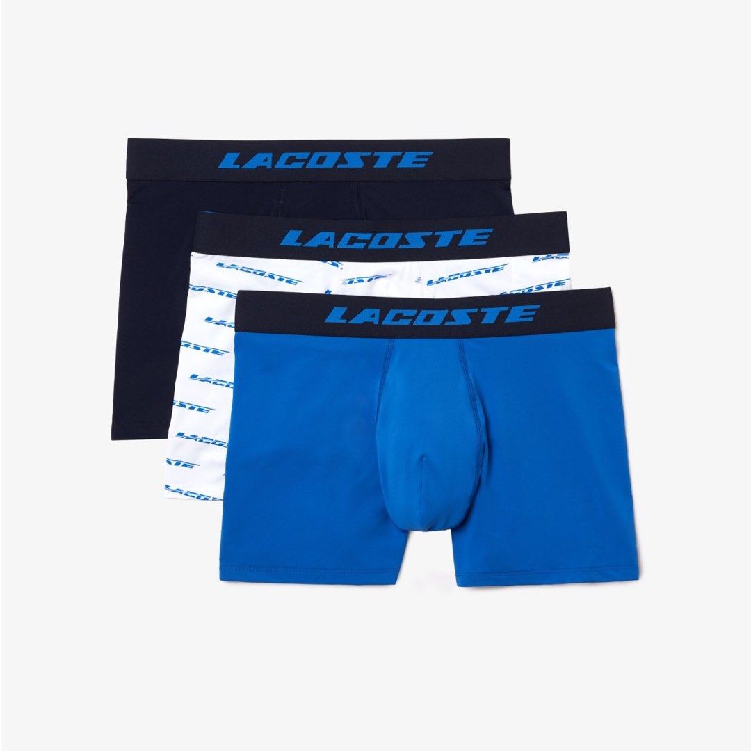 Lacoste 3 Pack Microfiber Trunk - Small XL (Category: Underwear) located in Santa Rosa. Submitted by miqboutique (Listing ID 1400865626, Image 1). Description: 🐊 3 Pack Microfiber Trunk Small XL ₱2,000 + SF • Ready to ship • Guaranteed Original Fb page: Miq's Boutique.