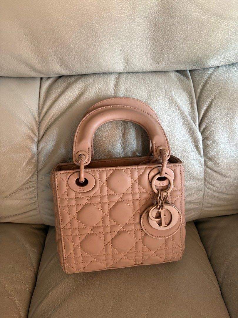 Lady Dior Ultra Matte Blush (Category: Luxury Bags & Wallets) located in Manila. Submitted by _closet888 (Listing ID 1400796274, Image 2). Description: - Original Price : Php 8500 - bought this from GH - number of use : 3x.