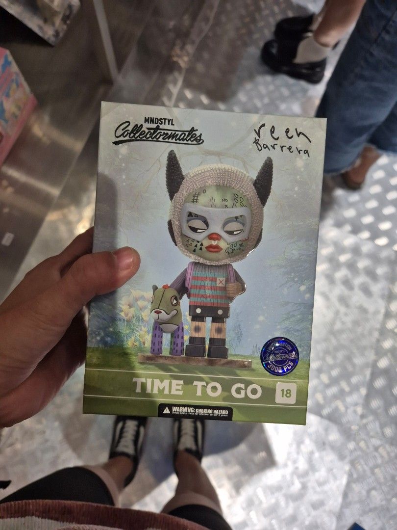 MNDSTYL Collectormates Reen Barrera Time To Go (Category: Designer & Blind Box Toys) located in Mandaluyong City. Submitted by reverendsdaughter (Listing ID 1400791080, Image 1). Description: .