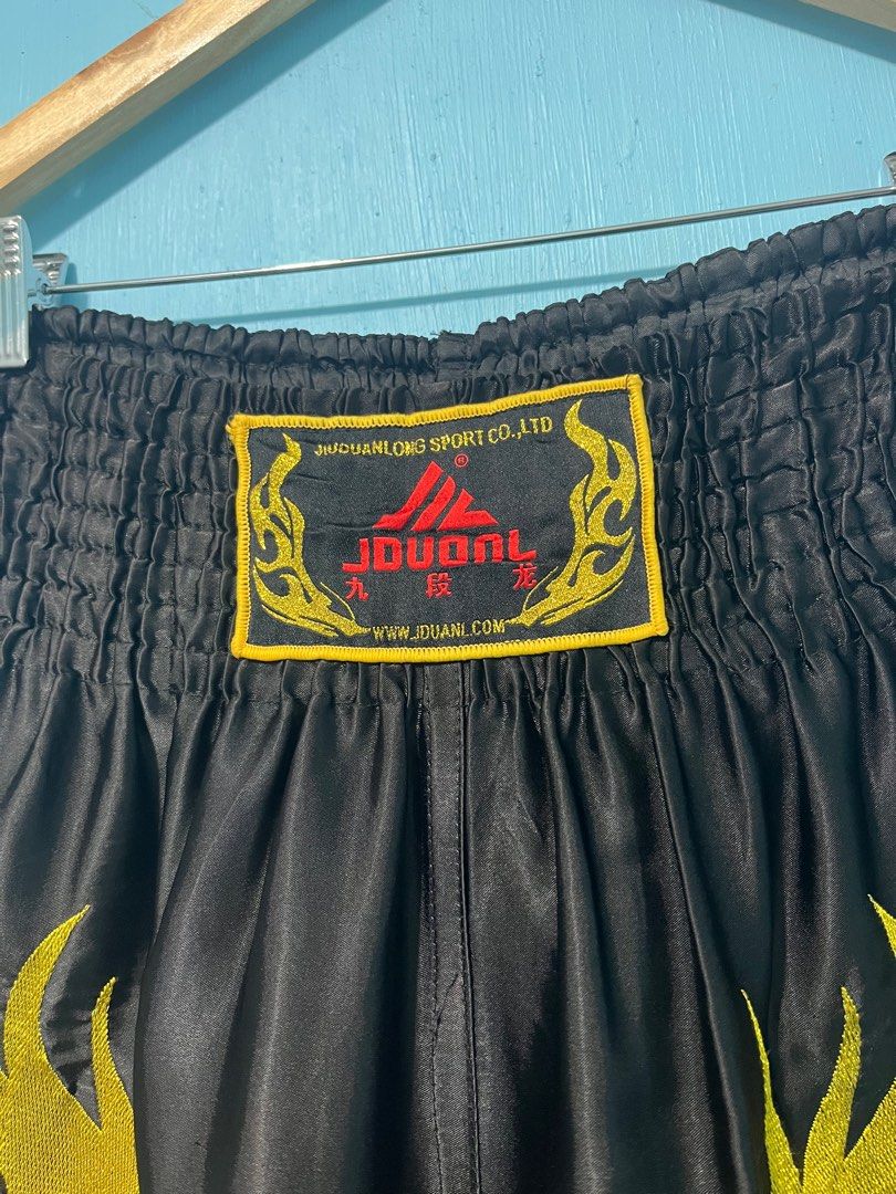 Muay thai Transformers Boxing Shorts unisex (Category: Shorts) located in Palayan City. Submitted by erae_lf (Listing ID 1400923631, Image 3). Description: Muay thai boxing shorts No issue Like new 10/10 color rate Quick dry fabric smooth to touch Embroidery design Size xxl on tag Waist 30-34” Length 15” Opening 15” Send me a message if interested Will provided additional details My location Palayan City Nueva Ecija .