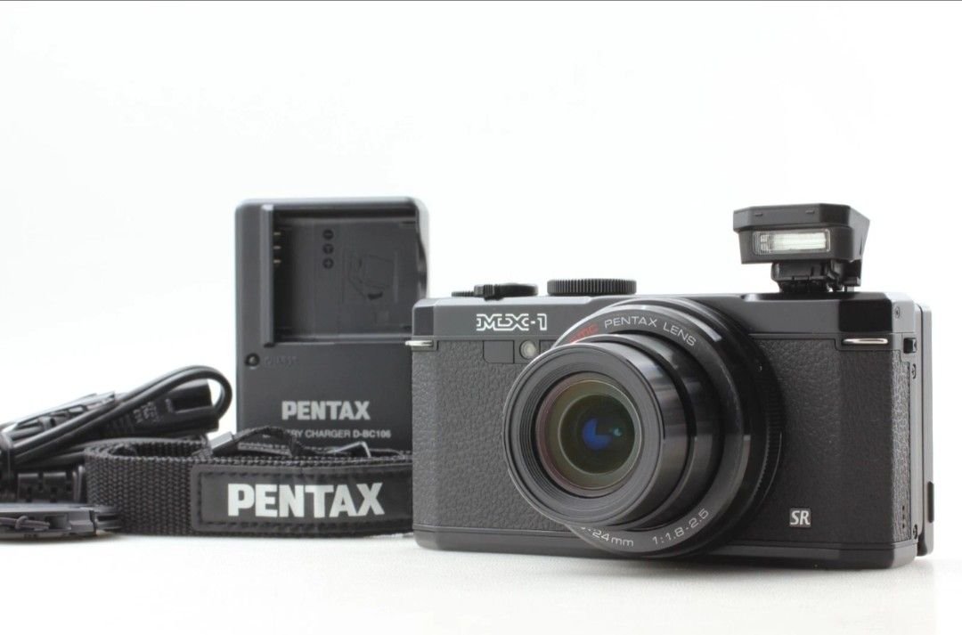 N Mint】 PENTAX MX-1 Digital Camera Black 1920×1080 6-24mm