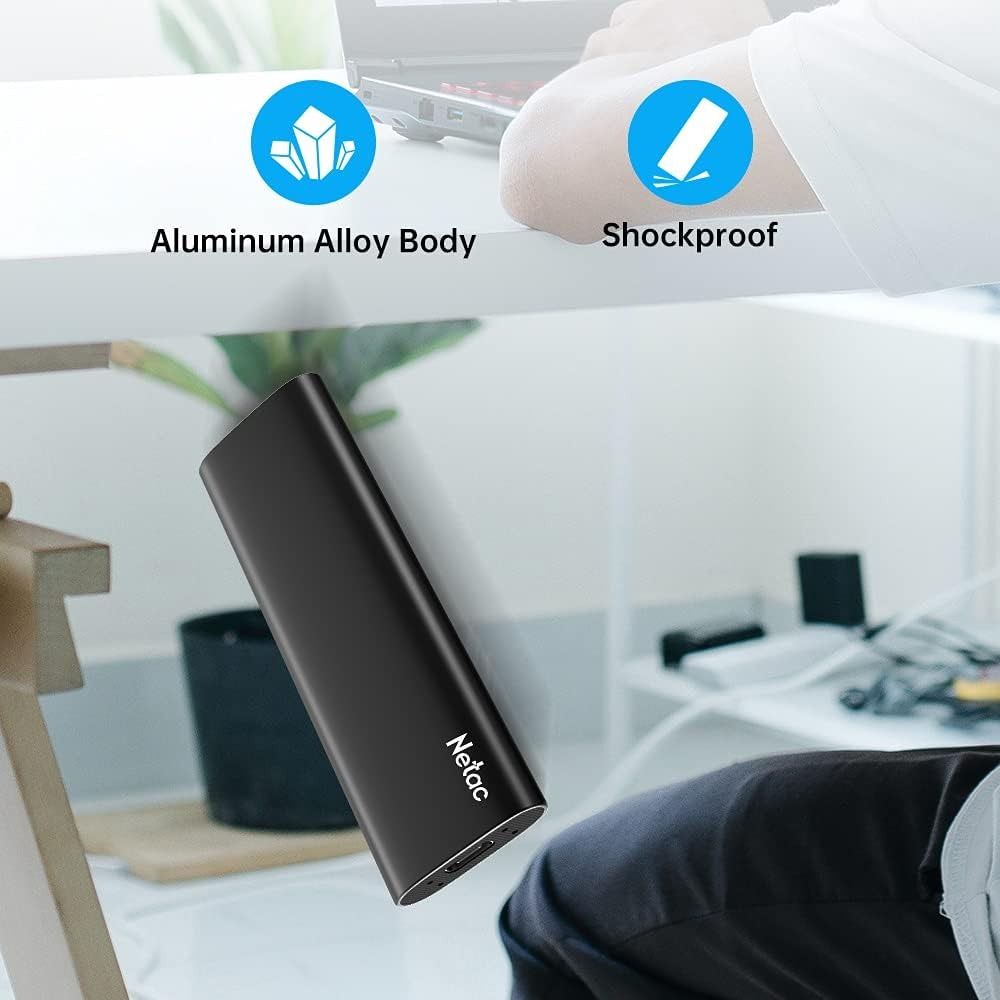 Netac Z Slim 1TB Portable SSD Type C USB 3.2 Gen 2 External Solid State Drive (Category: Hard Disks & Thumbdrives) located in San Juan City. Submitted by princessshyph (Listing ID 1400799185, Image 3). Description: 💼 Netac Z Slim 1TB Portable SSD (USB 3.2 Gen 2 Type-C External Solid State Drive) Need fast, reliable, and portable storage for work or play? The Netac Z Slim is the perfect choice! With super-fast USB 3.2 Gen 2 speeds, a sleek alumin