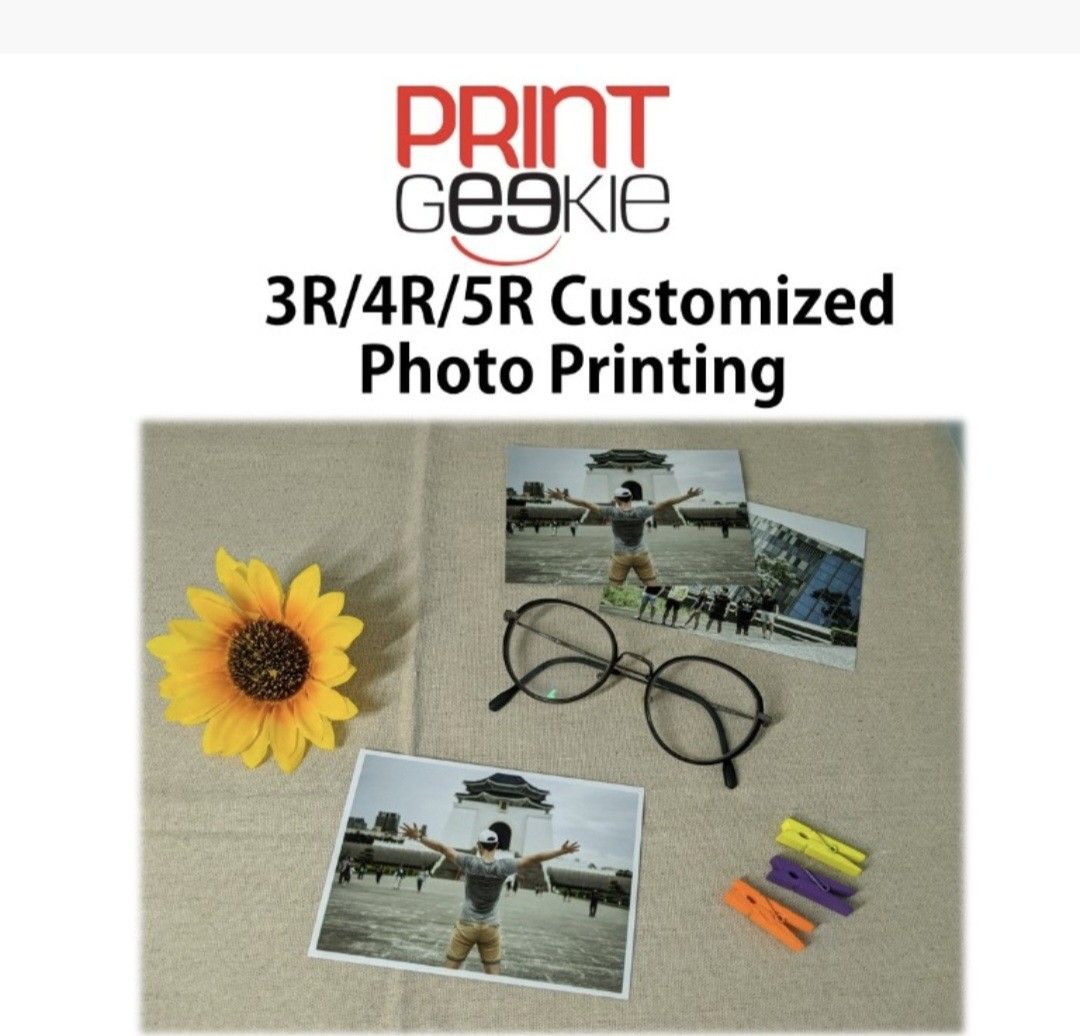 Photo Printing Service (2R,3R, 4R, 5R, 6R, S8R) - PrintGeekie, Hobbies ...