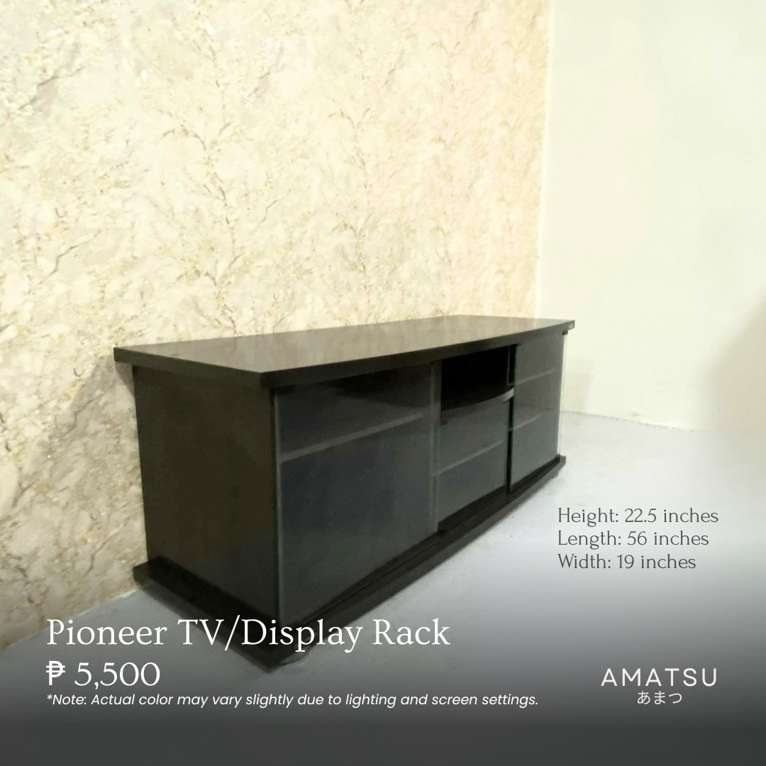 Pioneer TV/Display Rack, Furniture & Home Living, Furniture, TV ...