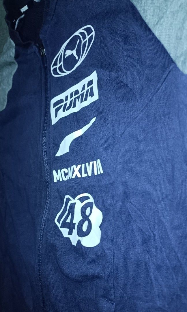 PUMA BOMBER TYPE ZIP UP JACKET (Category: Coats, Jackets and Outerwear) located in Lucban. Submitted by goodsheetcollection (Listing ID 1400833937, Image 2). Description: excellent condition details indicated in photo visit shop for more items like this pm for more info.