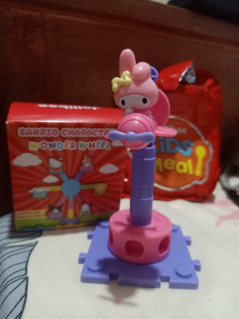 Sanrio Characters Wonder Wheel Toy (Category: Designer & Blind Box Toys) located in San Pedro. Submitted by justeyynski (Listing ID 1400943681, Image 2). Description: brand new shipping fee c/o buyer payment gcash gotyme.