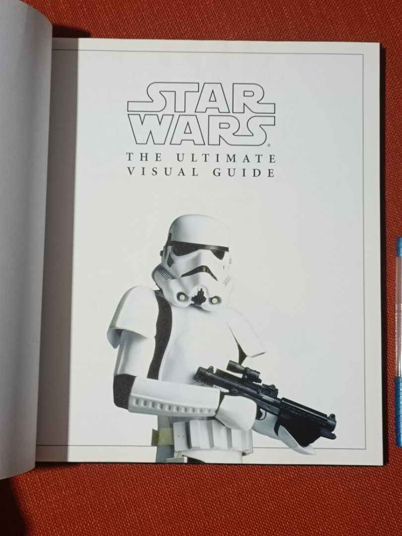 Star Wars The Ultimate Visual Guide Book (Category: Storybooks) located in Manila. Submitted by krishna_ayanami (Listing ID 1400940651, Image 2). Description: Book is a visual guide to the Star Wars universe. It includes information on the Star Wars galaxy, key characters, technology, droids, and locations. It also features behind-the-scenes information on the making of the movies, collectibles, and merchandise. The book has full-color illustrati