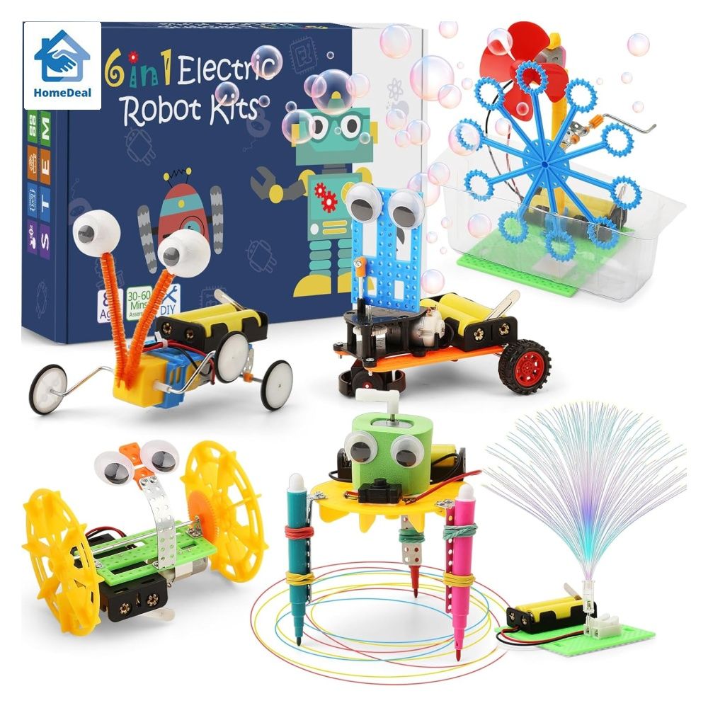 STEM Science Robotics Kit, Experiments Projects Activities for Kids 6-8 ...