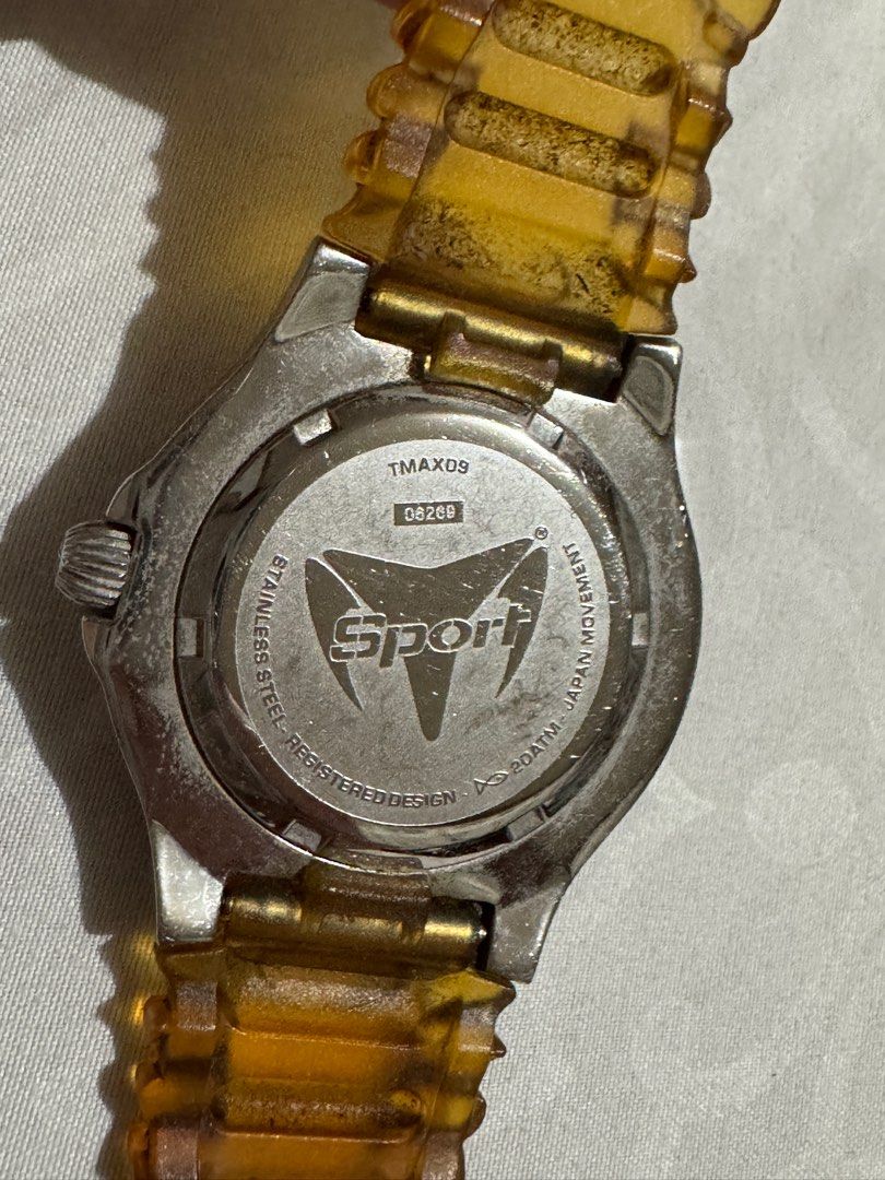 Techno Marine Sport TMAX09 Watch (Category: Women's Watches) located in Paranaque City. Submitted by CeeGeeElle (Listing ID 1400884468, Image 3). Description: - Guaranteed Original - Stainless steel case - Mother of pearl face - Good condition - Stylish and ready to wear - newly-replaced battery - Strap needs replacement 💰MOP - GCash only 🔖 Shipment via J&T, Lalamove or Grab (shouldered by buyer) 📍Parañaque .
