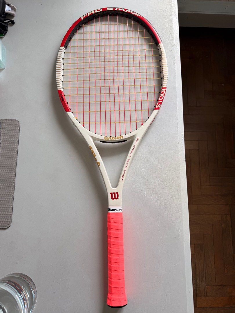 Wilson Pro Staff 100LS Tennis Racket, Sports Equipment, Sports
