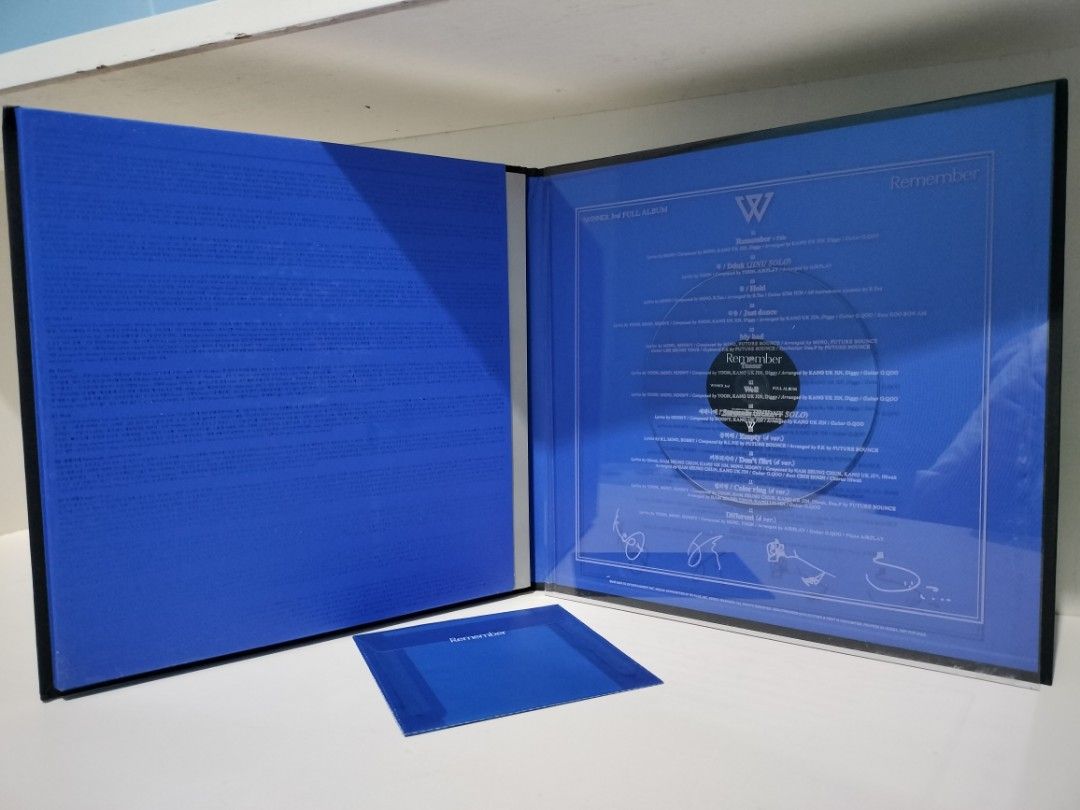 WINNER Remember Album (Category: CDs & DVDs) located in Palayan City. Submitted by ficany (Listing ID 1400829474, Image 2). Description: MOP: GCash (or other digital banks) MOD: J&T POLICIES: - Shipping fee c/o buyer - No return, no exchange - Item will be reserved only after payment (item price + SF) - COD not available.