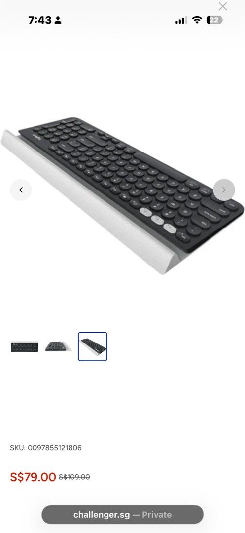 Wireless Keyboard483818235883038720