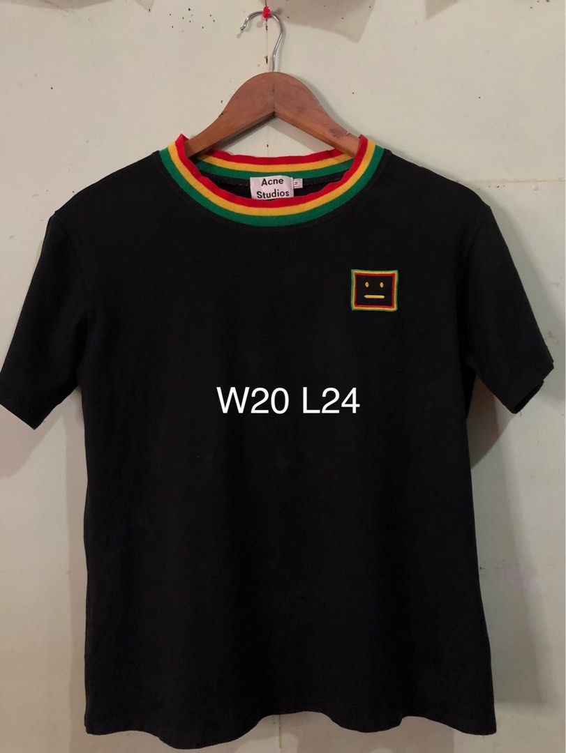 Acne Studios Niagara Face T-shirt (Category: Shirts) located in Tayabas. Submitted by laughtalethriftshop (Listing ID 1401004800, Image 1). Description: see pic for issue.