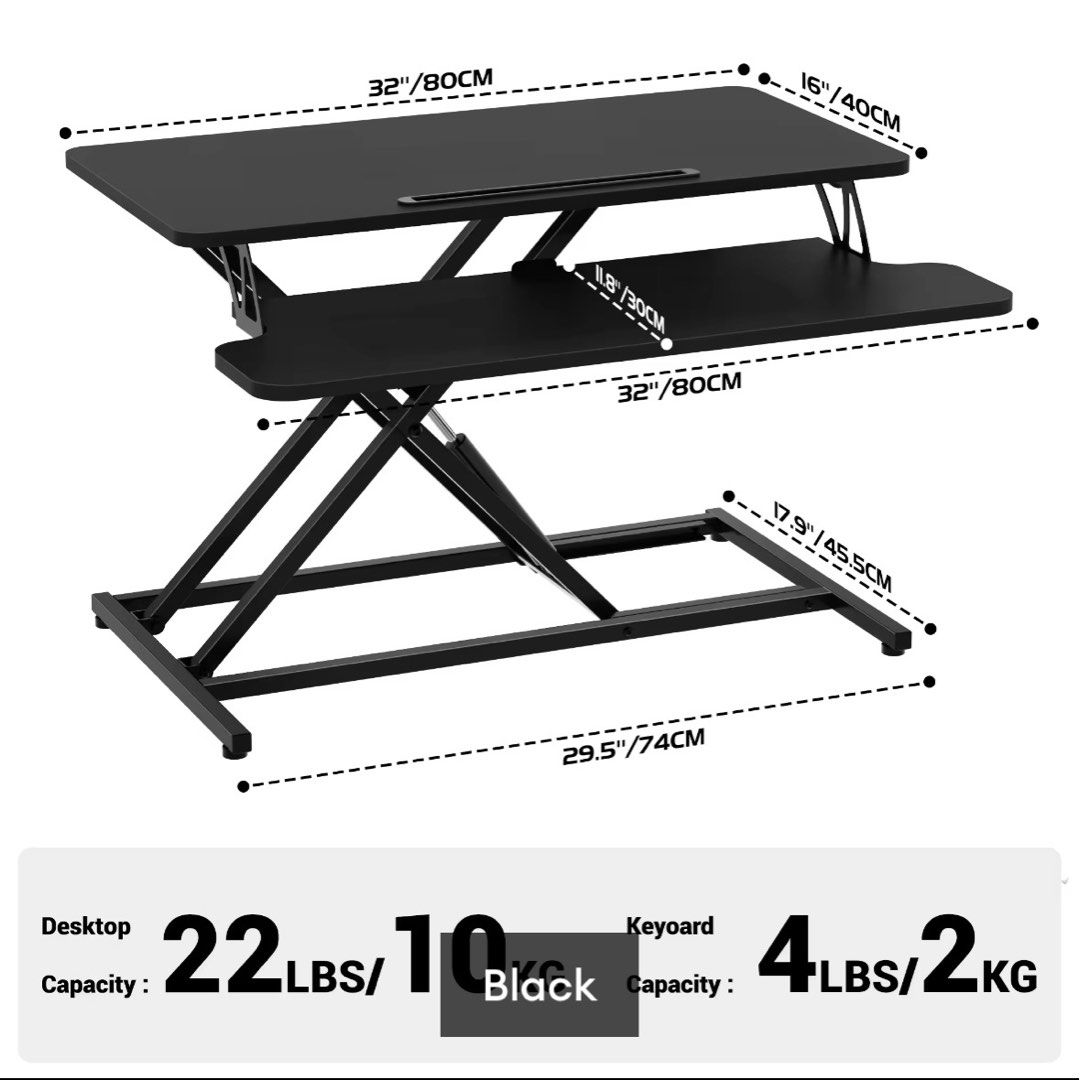 Adjustable Standing Desk (Category: Tables & Sets) located in Pasig City. Submitted by ryan888 (Listing ID 1401127523, Image 2). Description: .