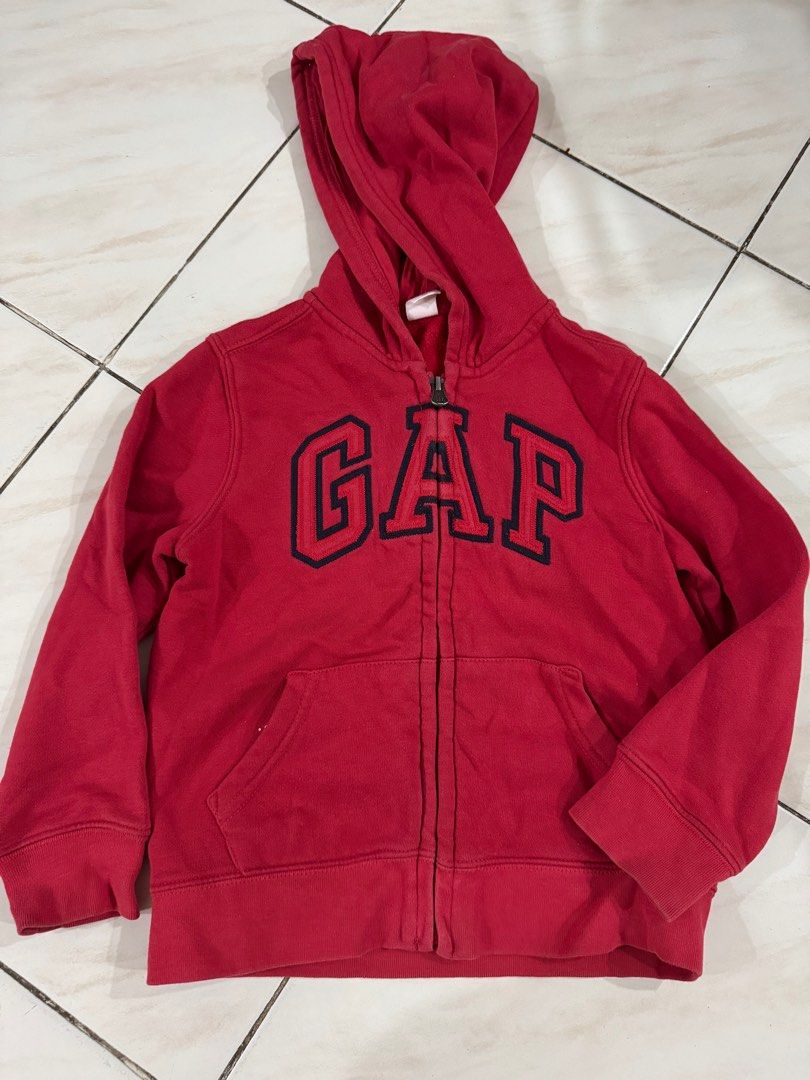 Baby Gap Red Hoodie Winter Jacket Years Toddler, Babies Kids